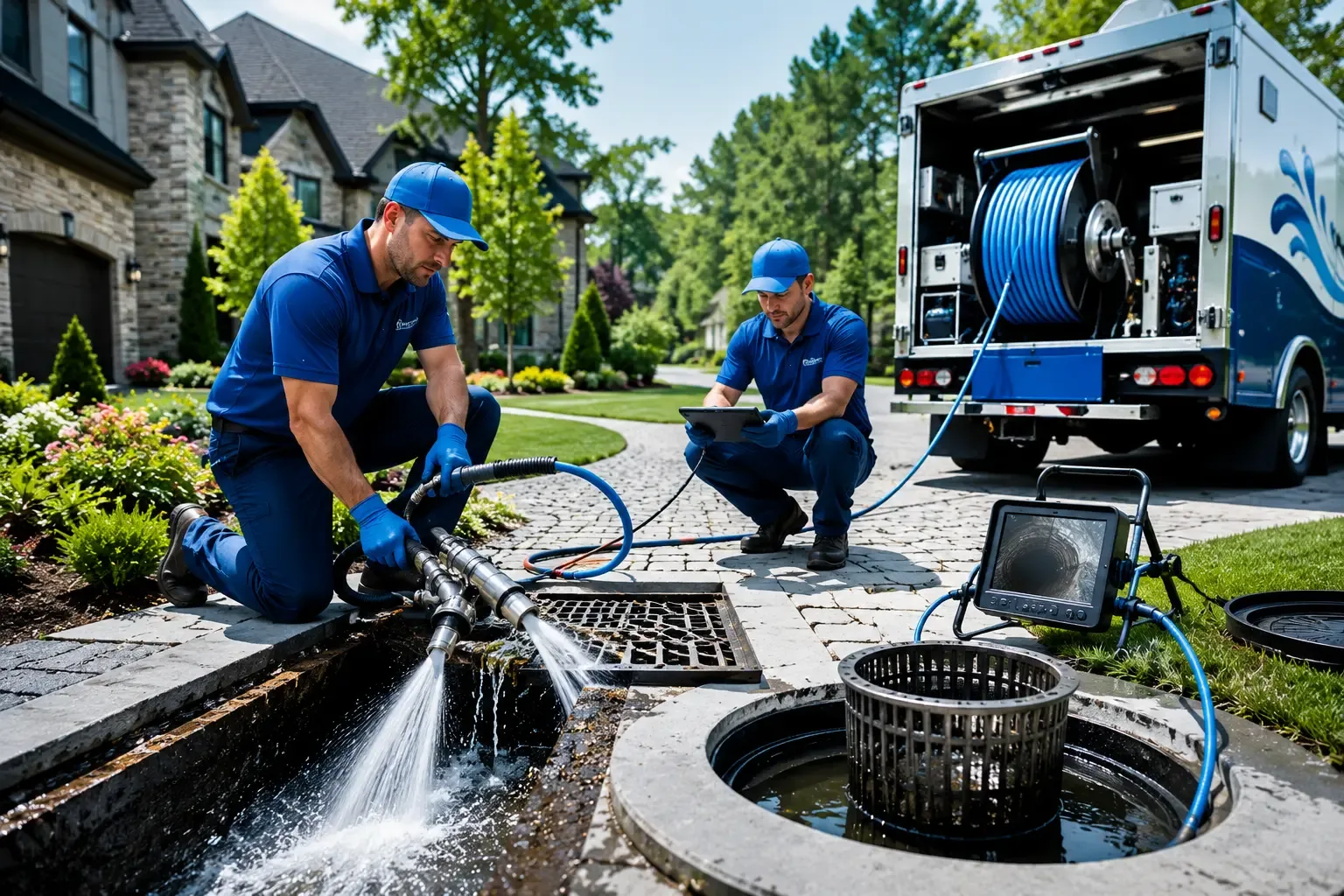 Local outdoor drain cleaning professionals in Otis, MA
